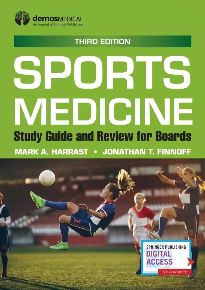 sports medicine study guide and review for boards