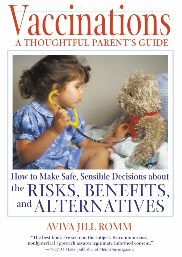 vaccinations a thoughtful parent s guide