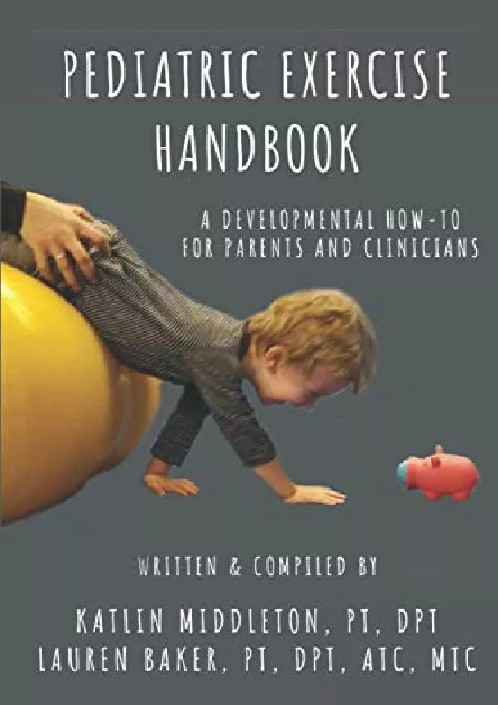 pediatric exercise handbook a developmental