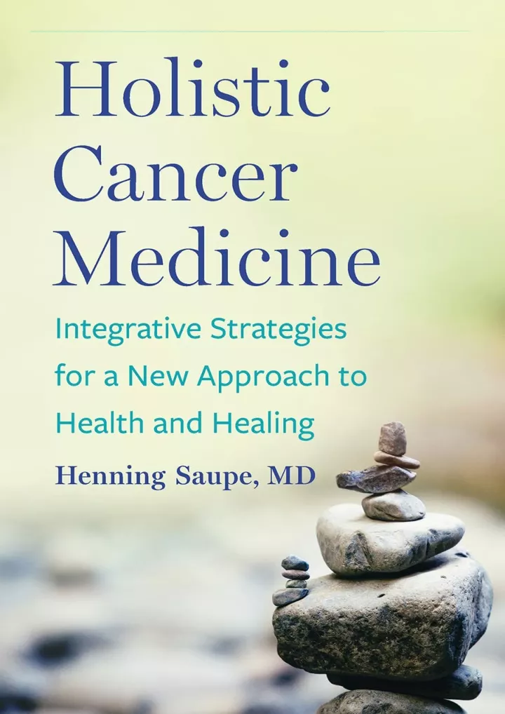 holistic cancer medicine integrative strategies