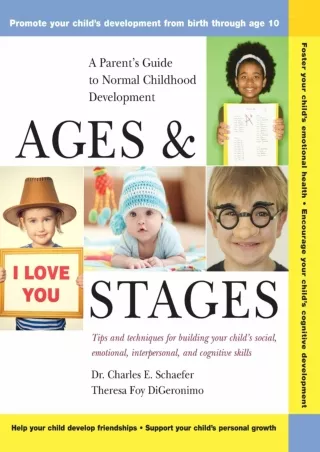PDF_ Ages and Stages: A Parent's Guide to Normal Childhood Development read