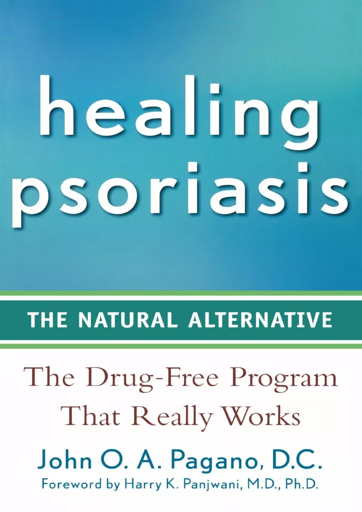 healing psoriasis the natural alternative