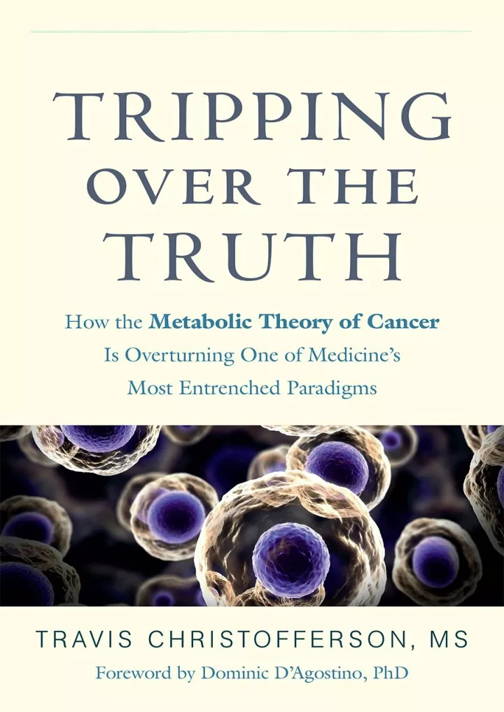 tripping over the truth how the metabolic theory
