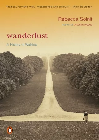 get [PDF] Download Wanderlust: A History of Walking download