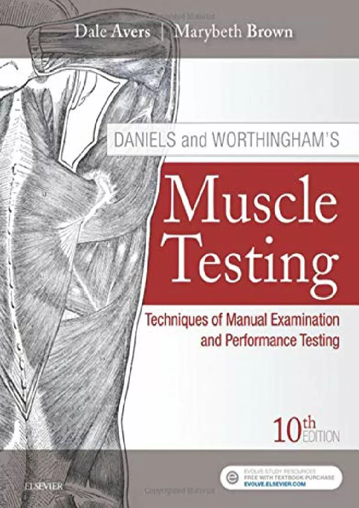 daniels and worthingham s muscle testing download