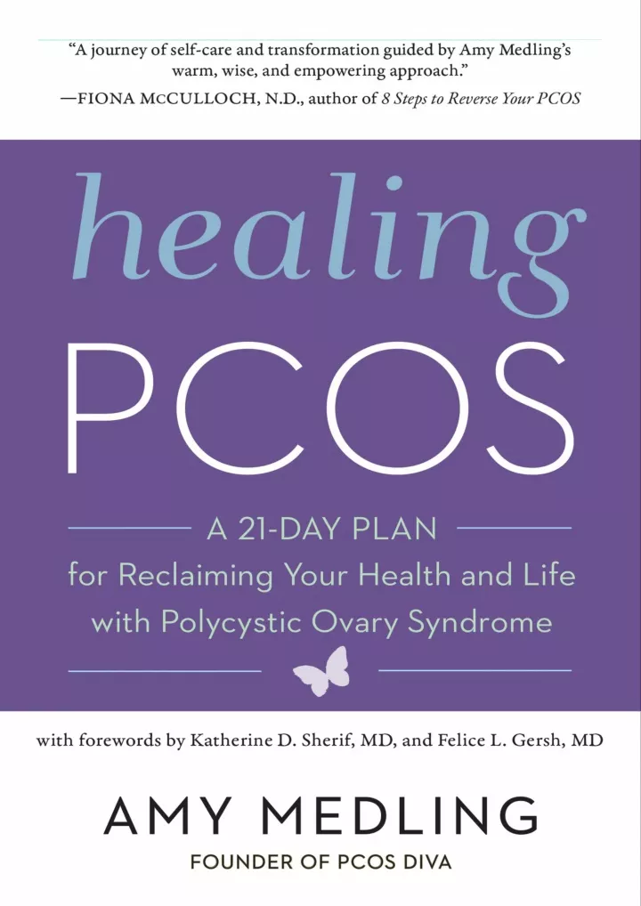 healing pcos a 21 day plan for reclaiming your