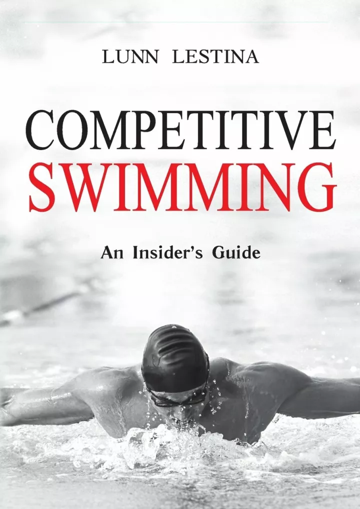 competitive swimming an insider s guide download