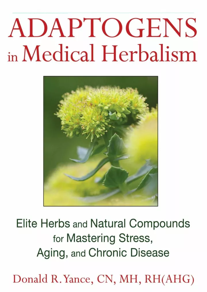 adaptogens in medical herbalism elite herbs