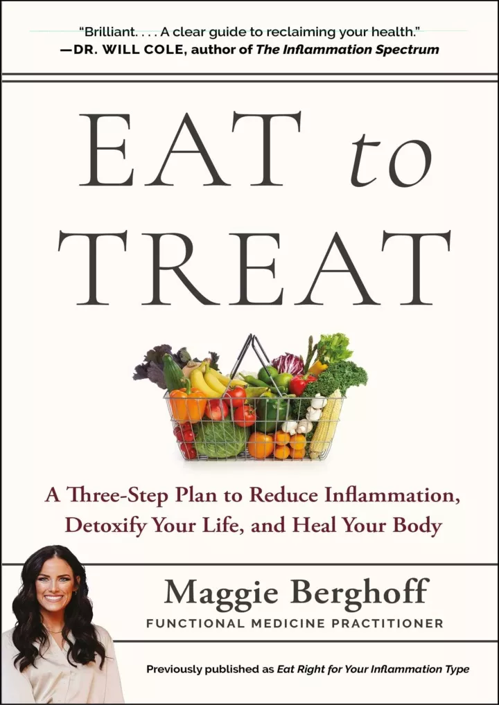 eat to treat a three step plan to reduce