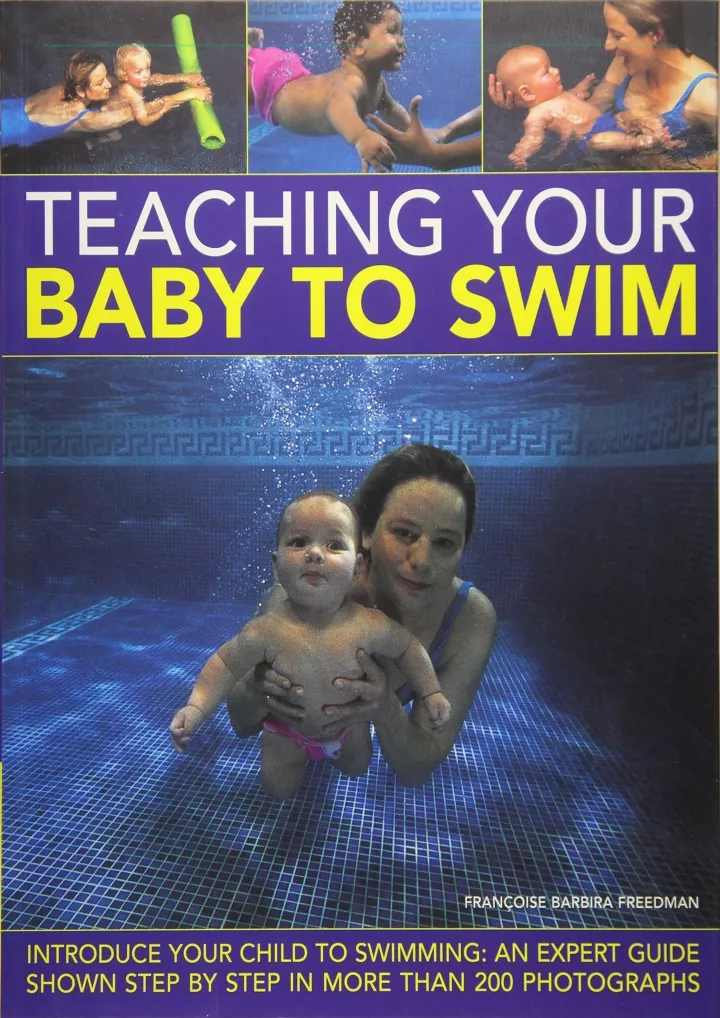 teaching your baby to swim introduce your child