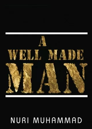 get [PDF] Download A Well Made Man ipad