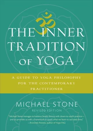 Download Book [PDF] The Inner Tradition of Yoga: A Guide to Yoga Philosophy for