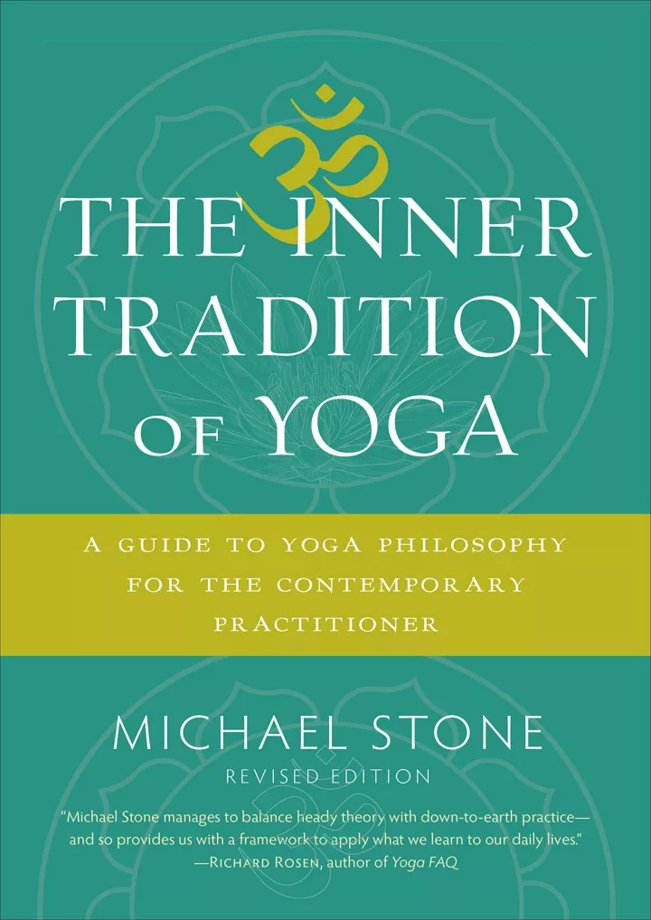 the inner tradition of yoga a guide to yoga