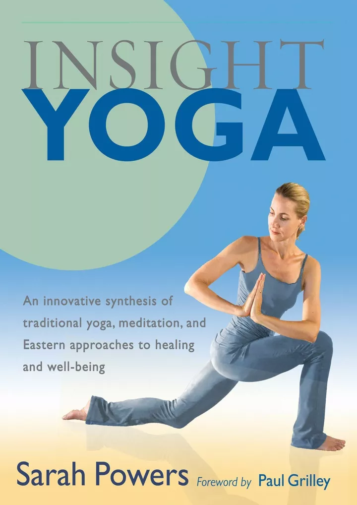 insight yoga an innovative synthesis