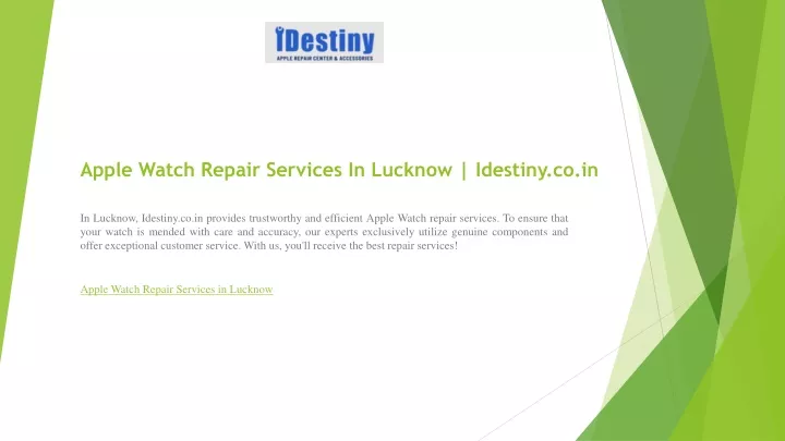 apple watch repair services in lucknow idestiny co in