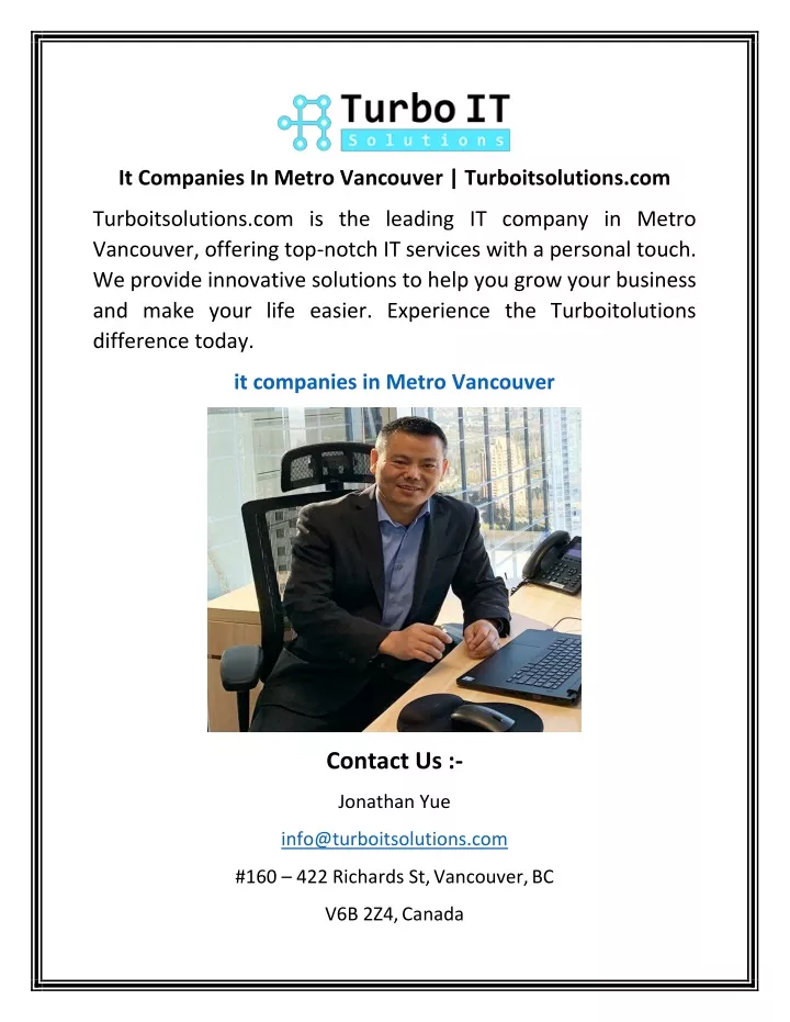 it companies in metro vancouver turboitsolutions