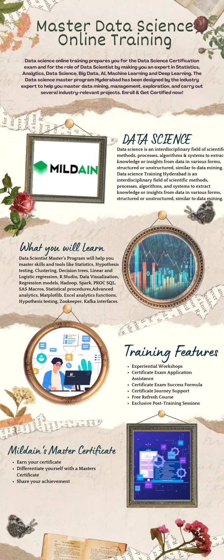 master data science online training