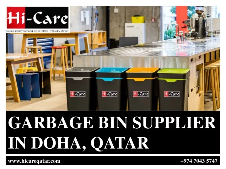 garbage bin supplier in doha qatar