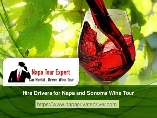Experience Napa Valley in Style with a Private Driver