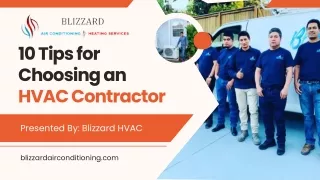 10 tips for choosing an hvac contractor
