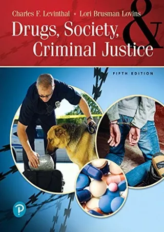 DOWNLOAD/PDF Drugs, Society and Criminal Justice