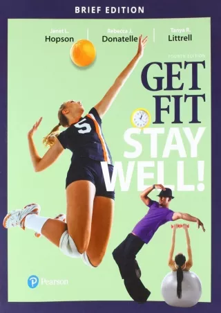 PDF_ Get Fit, Stay Well! Brief Edition (Masteringhealth&wellness)