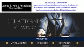 DUI Attorney Located in Atlanta, GA