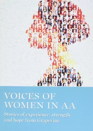 Download Book [PDF] Voices of Women in AA: Stories of Experience, Strength and Hope from Grapevine