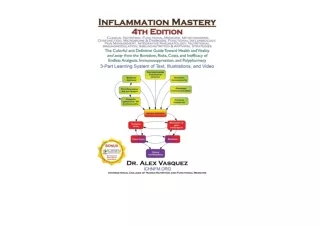 Kindle online PDF Inflammation Mastery 4th Edition The Colorful and Definitive G