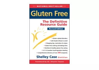 Kindle online PDF Gluten Free The Definitive Resource Guide   Revised Edition un