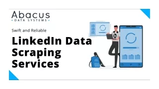 LinkedIn Data Scraping Services - Abacus Data Systems