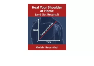 Ebook download Heal Your Shoulder at Home and Get Results Self treatment rehab g