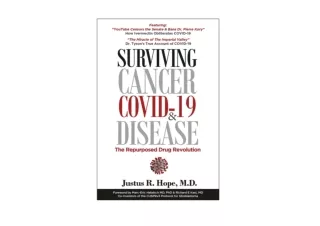 PDF read online Surviving Cancer COVID 19 and Disease The Repurposed Drug Revolu