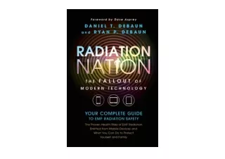 Download PDF Radiation Nation Fallout of Modern Technology   Your Complete Guide
