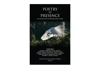 Kindle online PDF Poetry of Presence An Anthology of Mindfulness Poems free acce
