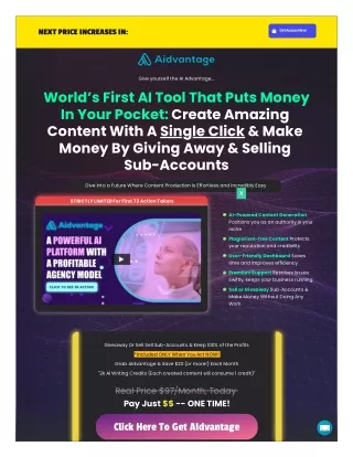 World’s First AI Tool That Puts Money In Your Pocket