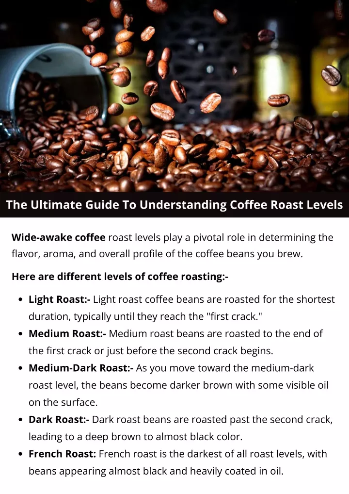 the ultimate guide to understanding coffee roast