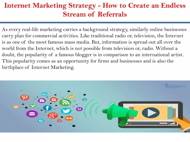 internet marketing strategy how to create