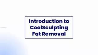 CoolSculpting fat removal