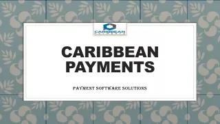 Payment Software Solutions | Caribbeanpayments.com