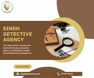 Uncover Truth with the Best Detective Agency in Jalandhar - Singh Detectives