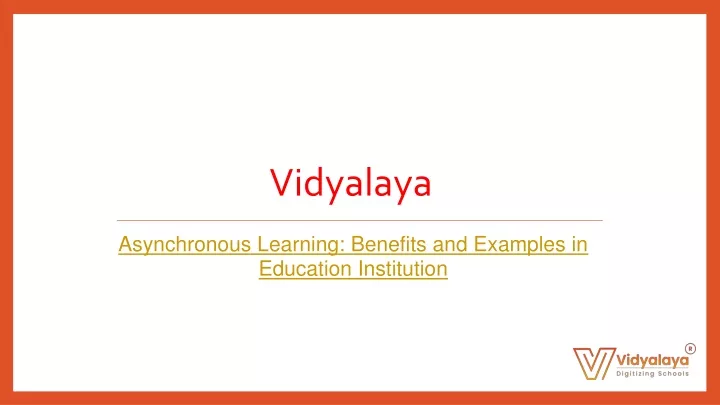 vidyalaya