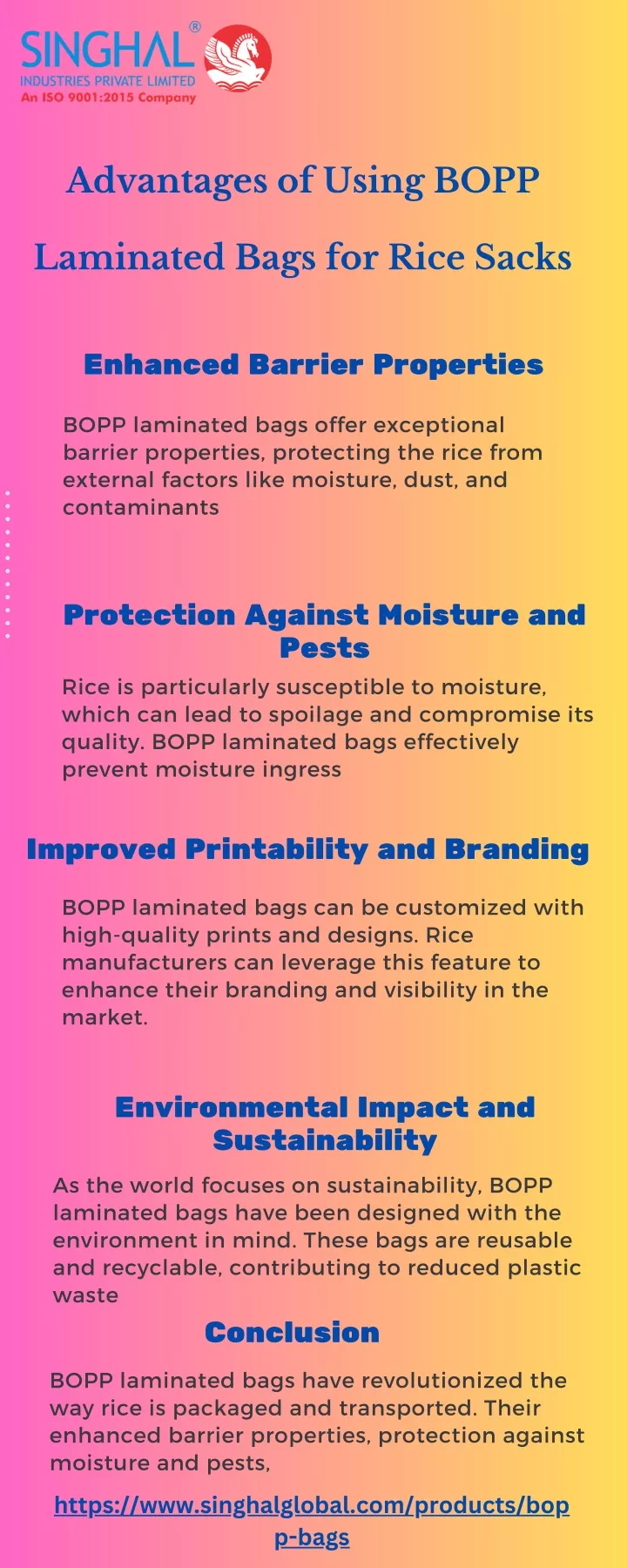 advantages of using bopp