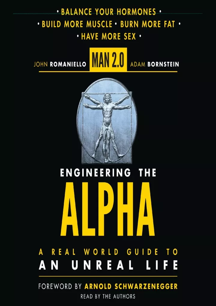 man 2 0 engineering the alpha a real world guide