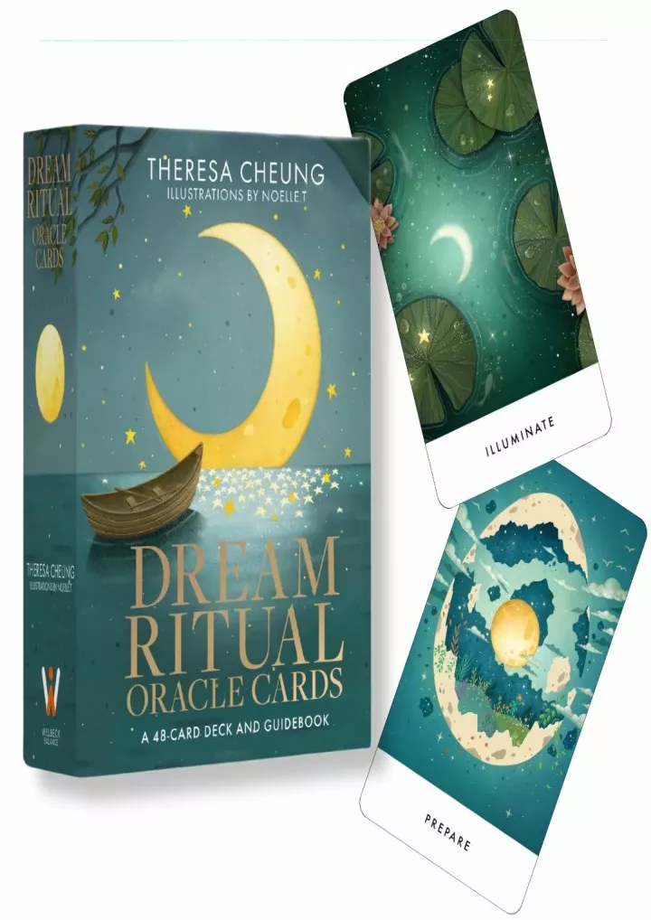 dream ritual oracle cards a 48 card deck