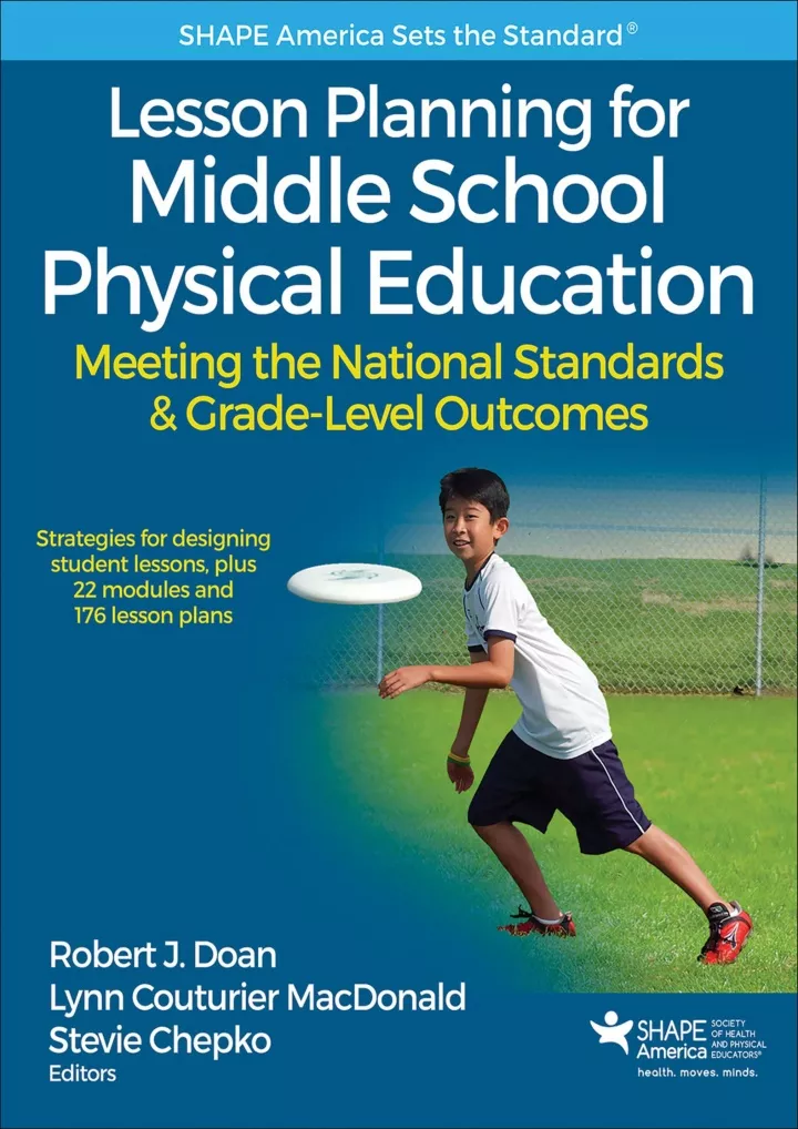 lesson planning for middle school physical