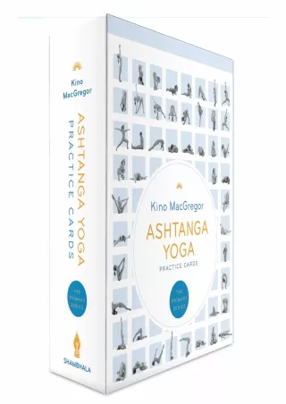 Download Book [PDF] Ashtanga Yoga Practice Cards: The Primary Series read