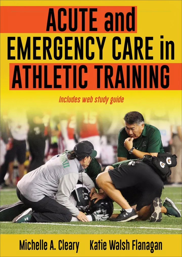 acute and emergency care in athletic training