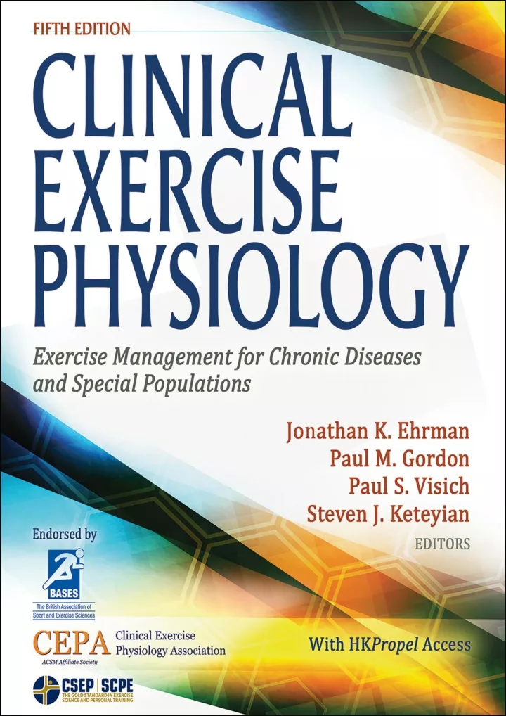 clinical exercise physiology exercise management
