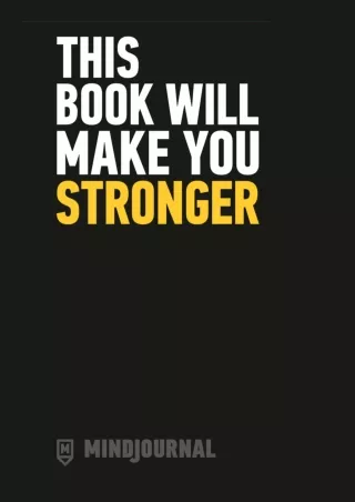 PDF/READ/DOWNLOAD This Book Will Make You Stronger full